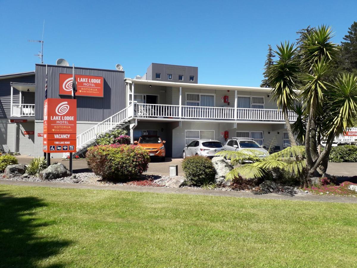 Lake Lodge Motel Rotorua Exterior foto